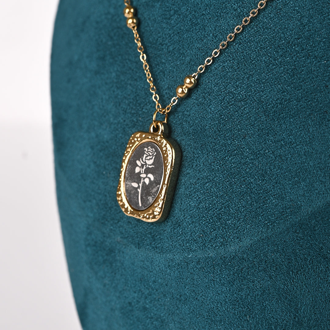 CZ-250 | Rose Miror Pendant