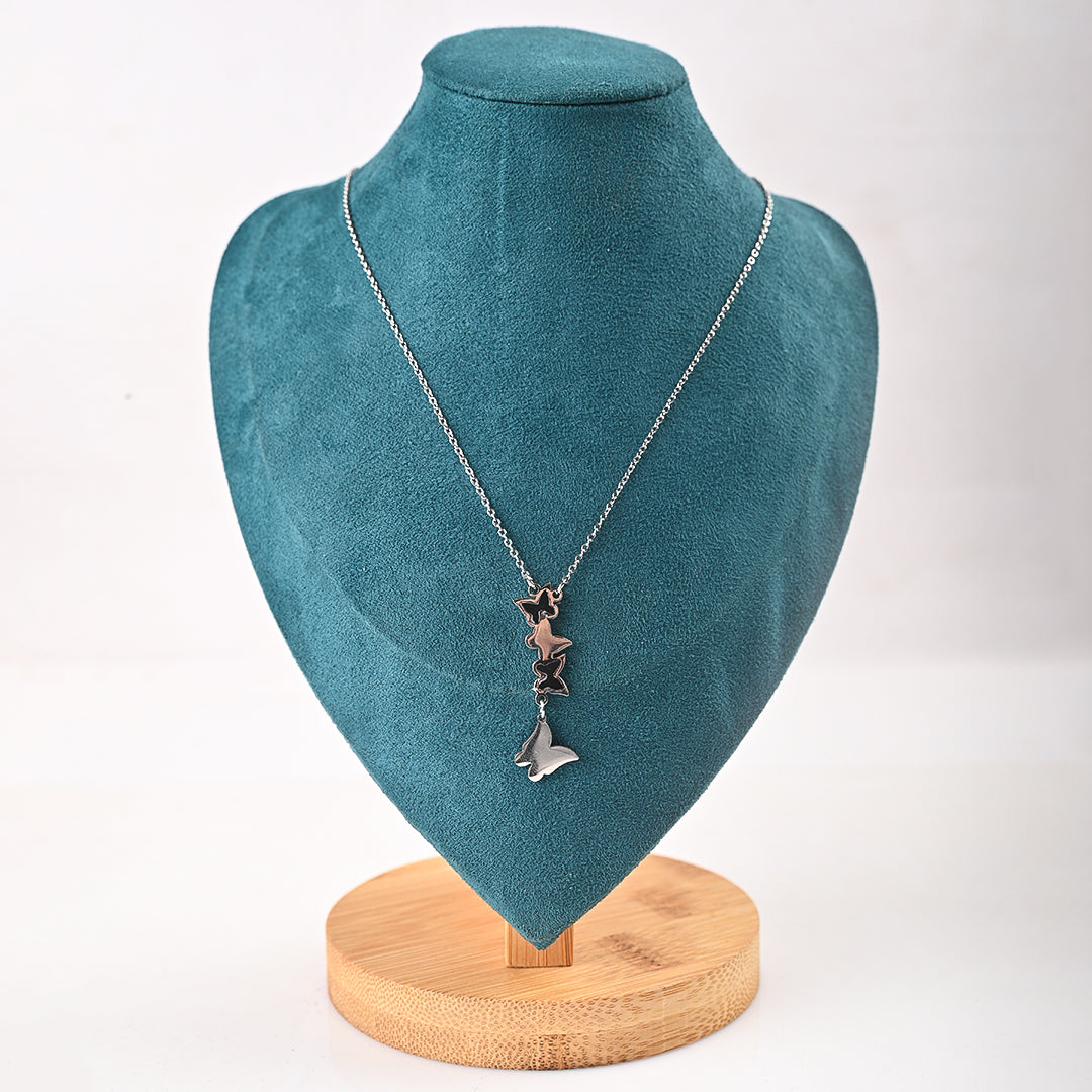 CZ-306 | Butterflies Necklace