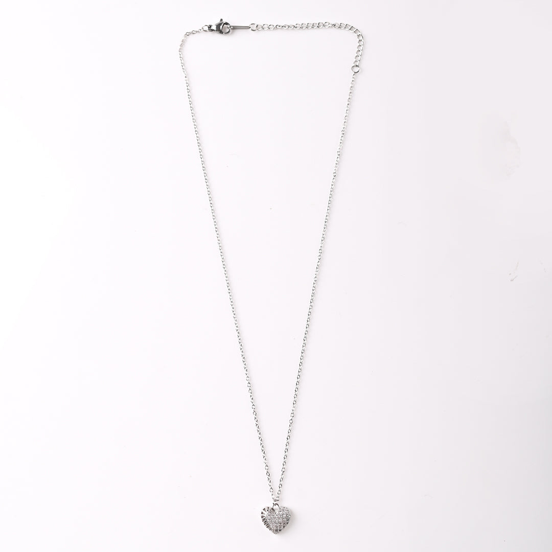 CZ-222 - Heart Pendant