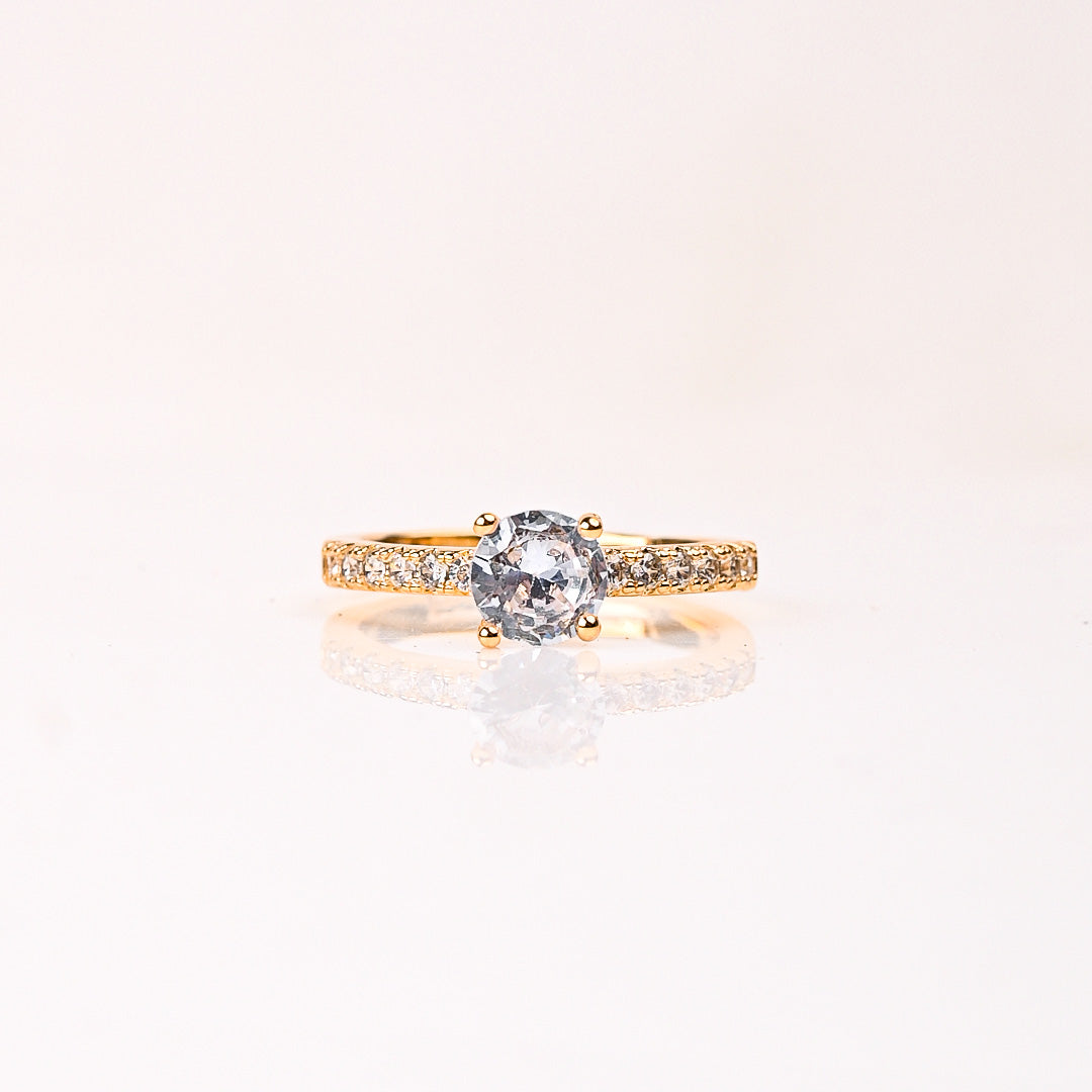 CZ-328 | One Stone Ring