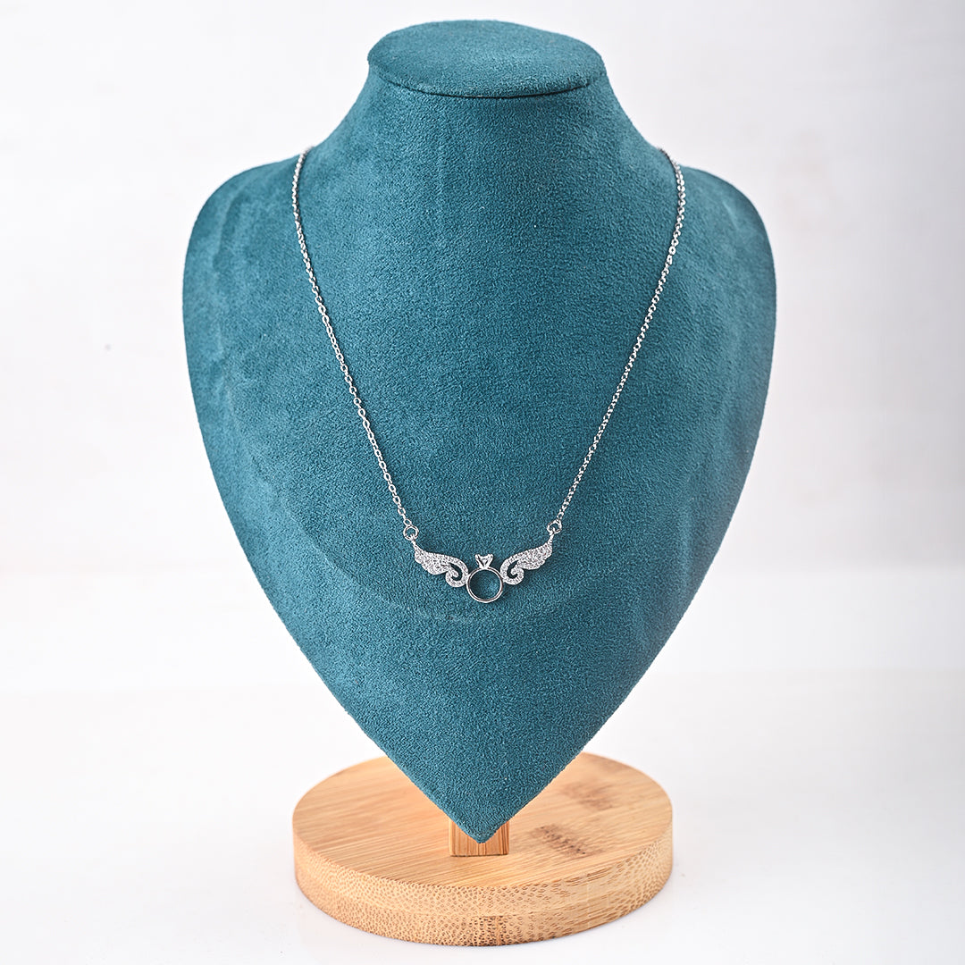CZ-312 | Angel Wing Necklace