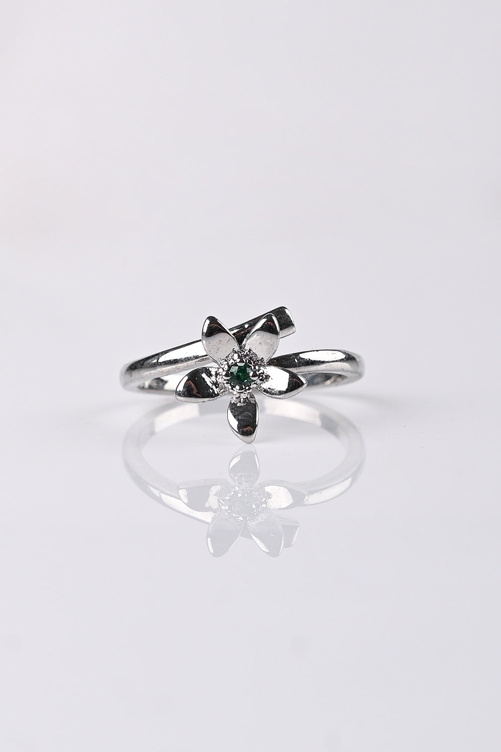 CZ-321 | Flower Ring