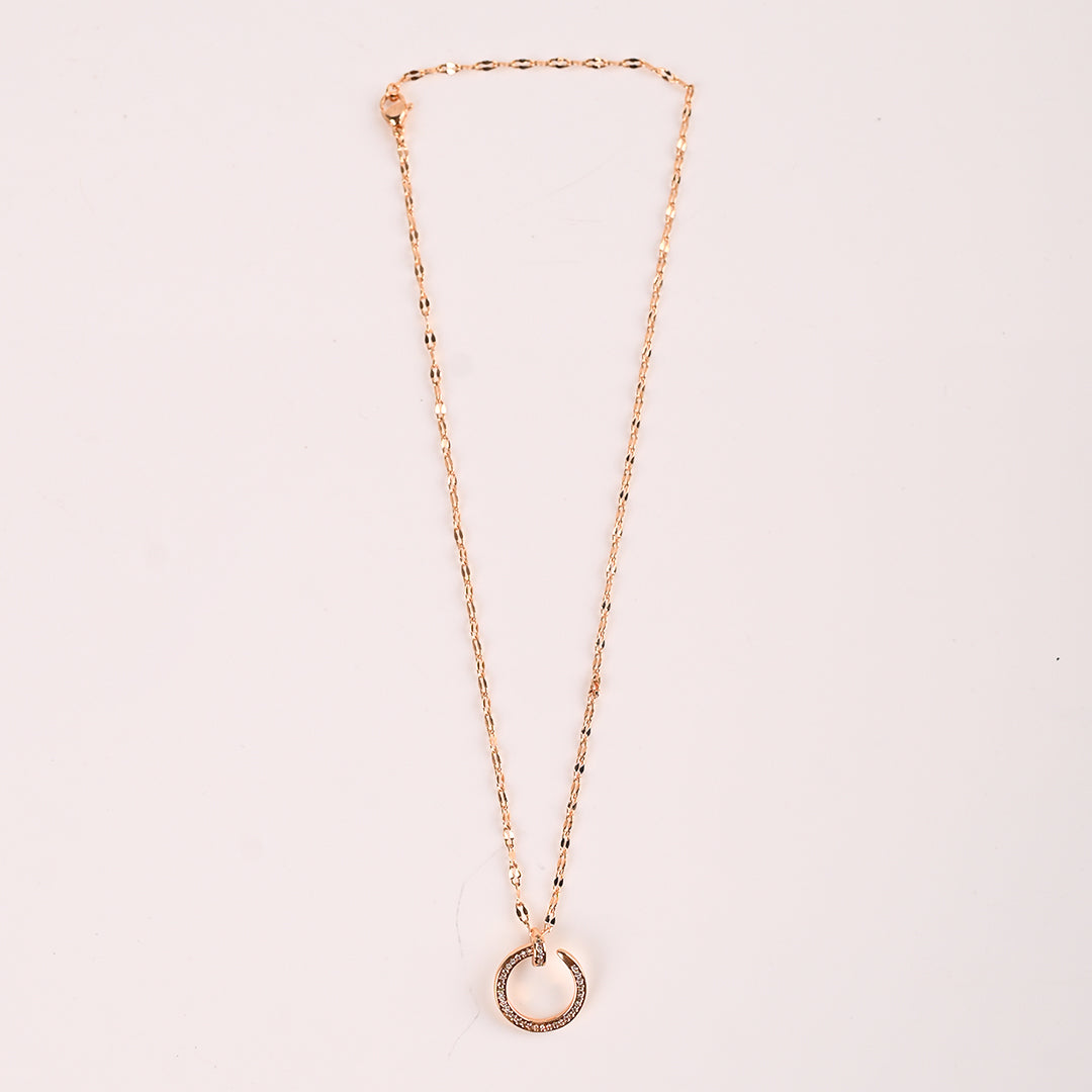 CZ-117 | Nail Necklace