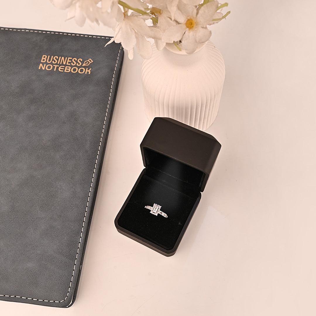CZ-390 | Promise Ring With Gift Box