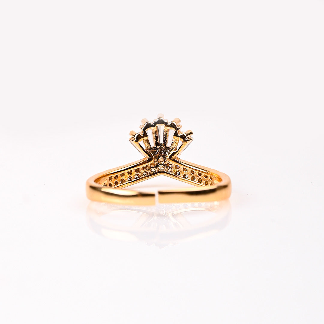 CZ-326 | Crown Ring