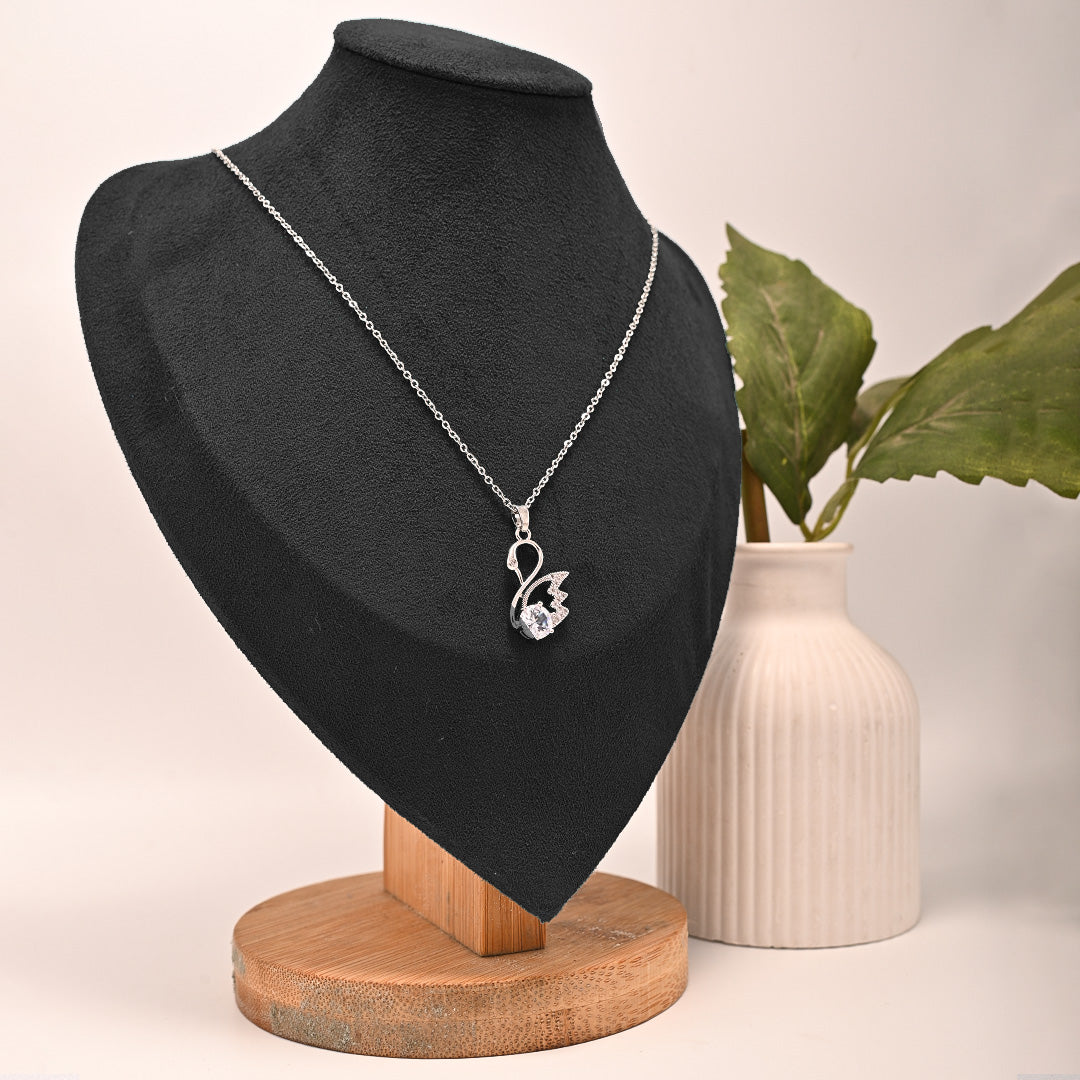 CZ-302 | Swan Necklace
