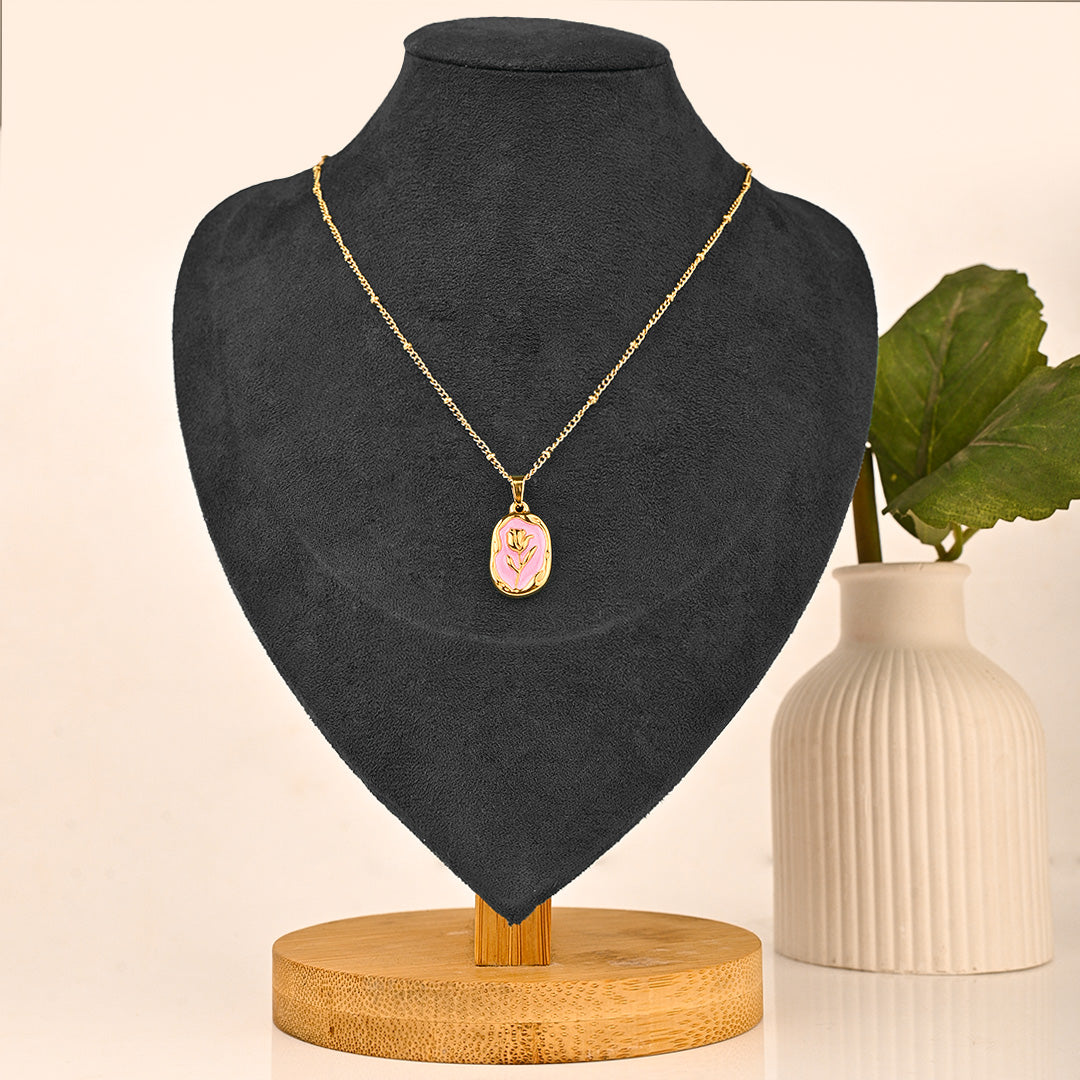 CZ-460 | Rose Necklace