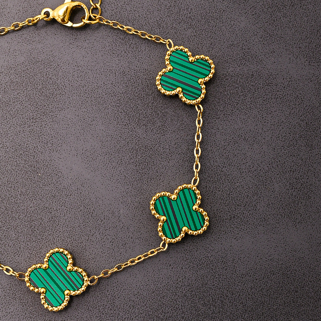 CZ-492 | Clover Bracelet
