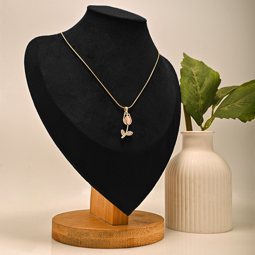 CZ-515 | Flower Necklace