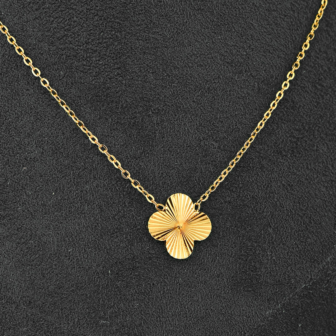 CZ-442 | Clover Necklace