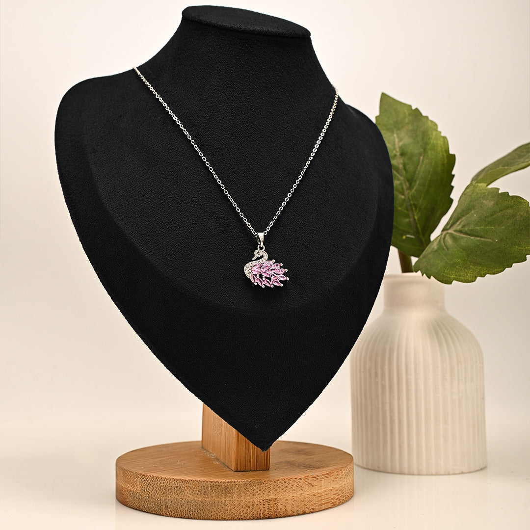 CZ-523 | Swan Necklace