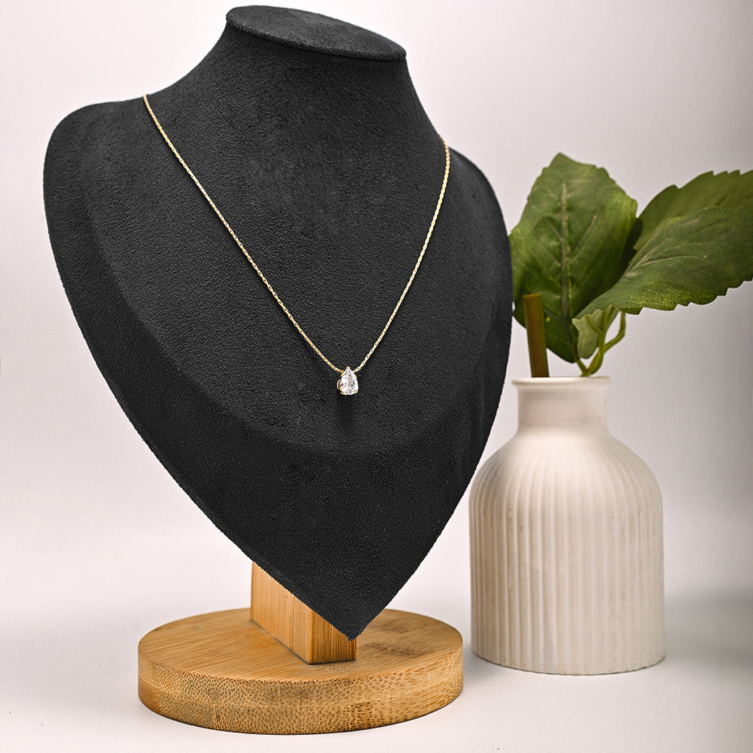 CZ-482 | Pear Necklace