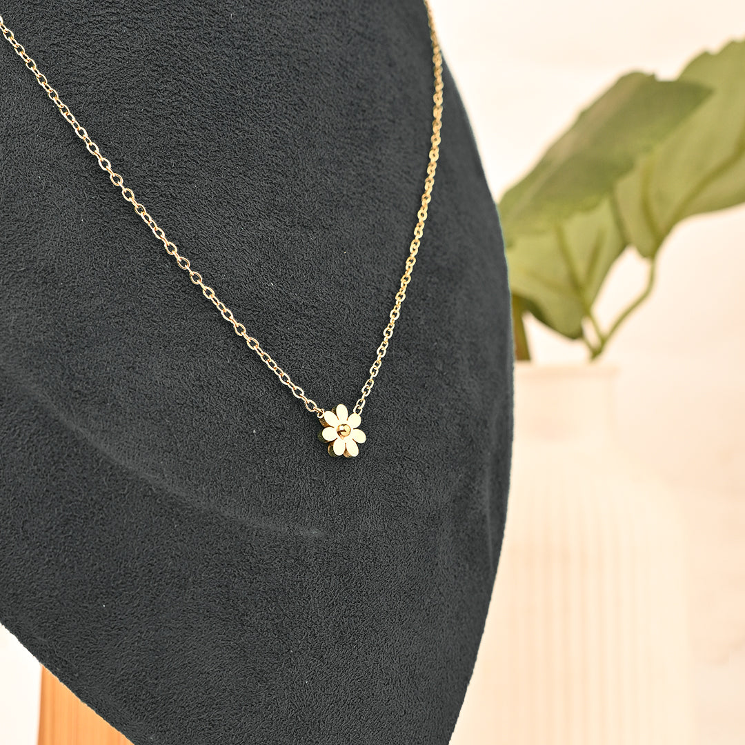 CZ-433 | Flower Necklace